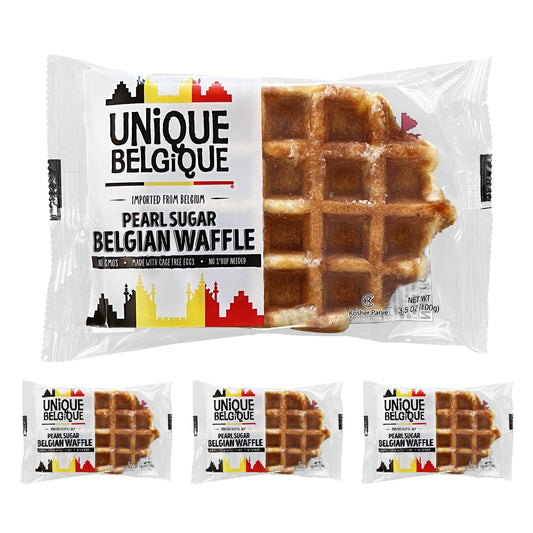 [4x] 100g Traditional Pearl Sugar Waffles